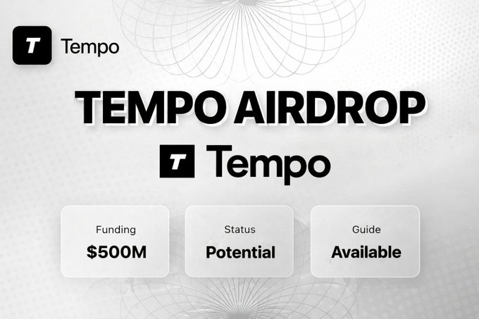 Tempo｜测试网空投 速撸 简单操作即可获得零撸机会
